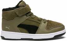 Buty dla dzieci PUMA REBOUND LAYUP FUR PS ocieplane ROZ. 30=18 CM