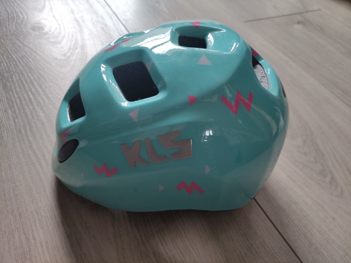 Kask rowerowy dziecięcy, kask rowerowy dla dziecka, Kls, zigzak, XS, 4