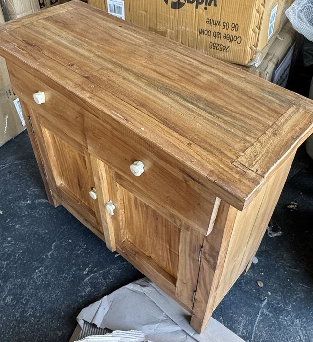 Kredens, mahoń, 75x30x65 cm