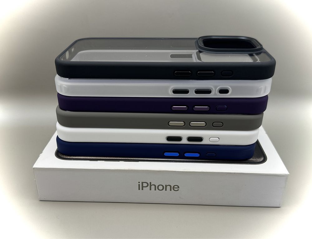 Чехол IPhone 15 Pro Max black, 15 Pro-11 Pro Max, Xr, Xs, не желтеет