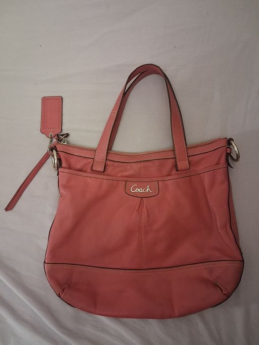 Шкіряна сумка Coach Park Persimmon