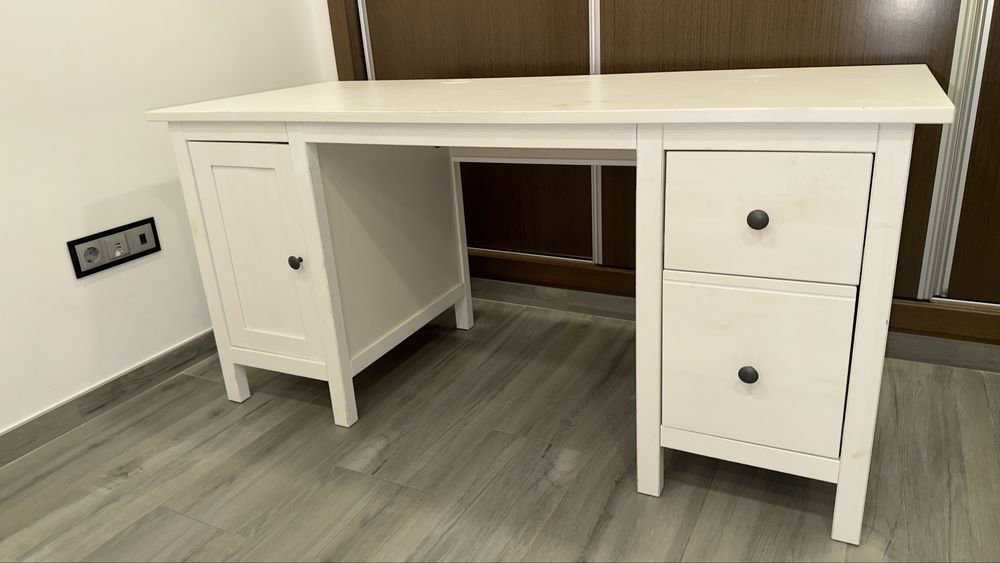 Secretária branca 155x65 cm