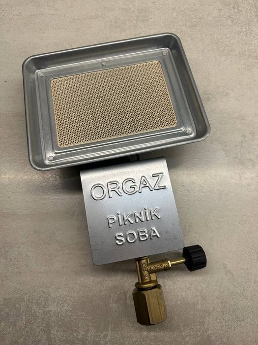 Инфракрасный керамический газовый обогреватель Orgaz  + переходник
