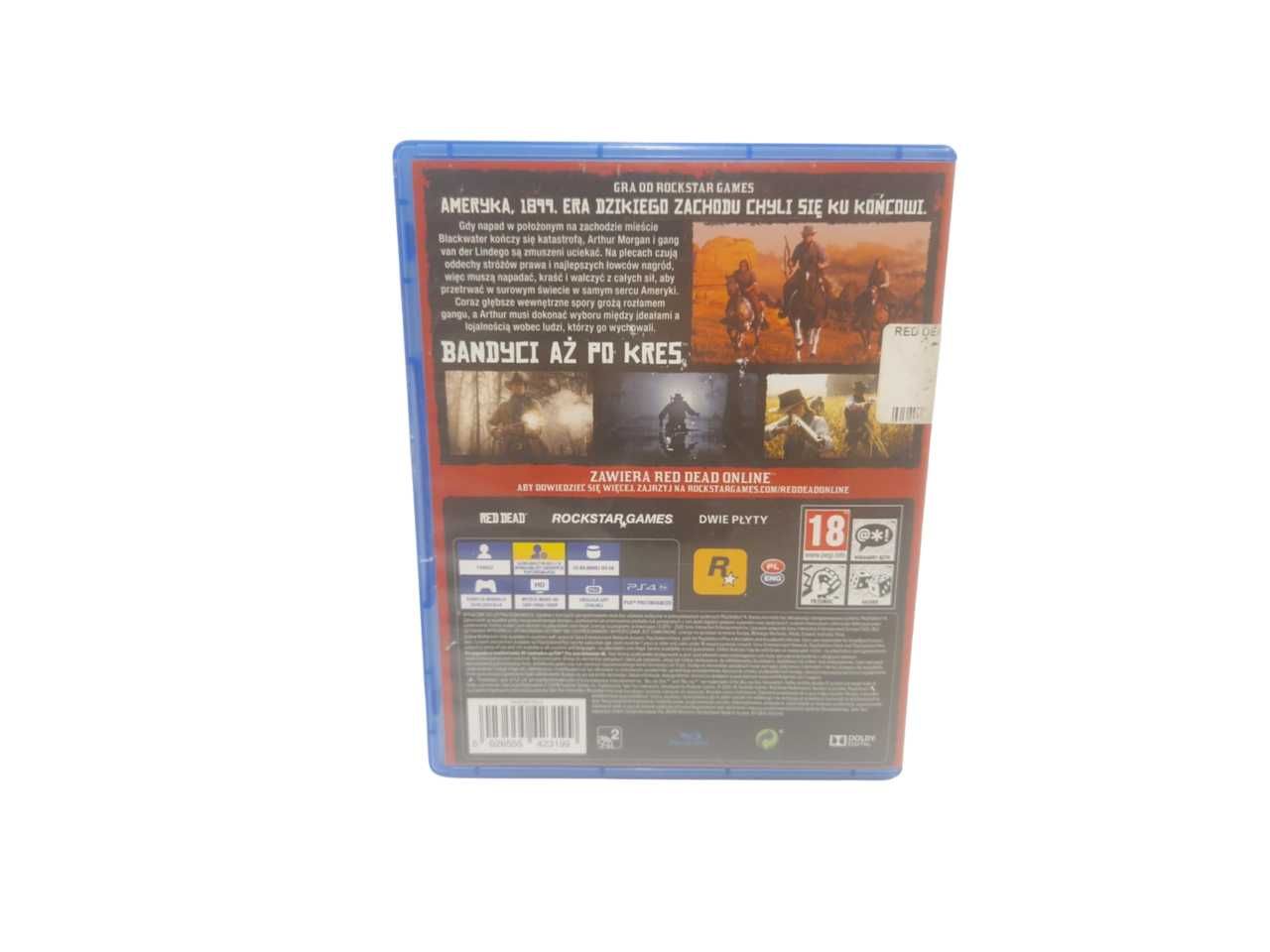 Gra Ps4 Red Dead II Redemption  (polska wersja)