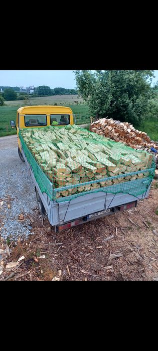 Drewno opałowe kominkowe opał dąb buk sosna brzoza olcha transport