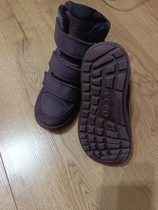 Зимові чобітки Ecco 27 р 17 см зимние ботинки сапоги сапожки экко