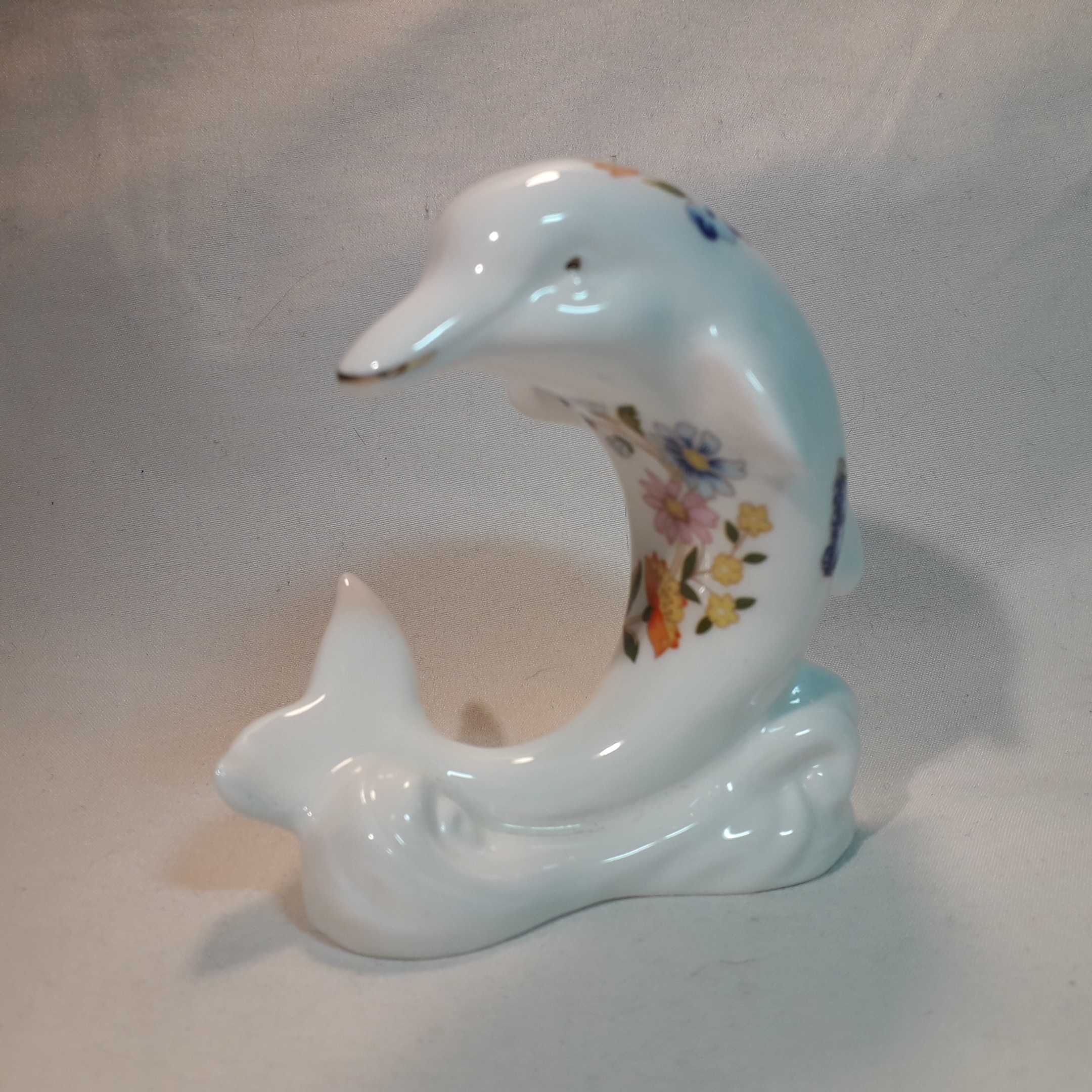 Obniżka Delfin figurka porcelana Aynsley – super stan
