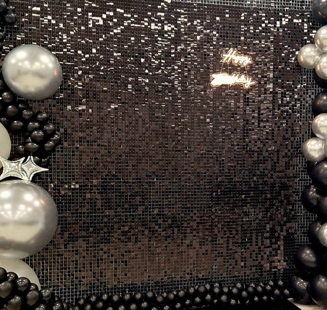 Panel cekinowy  ścianka cekinowa 103sz (7,20zl za szt), po jednej impr