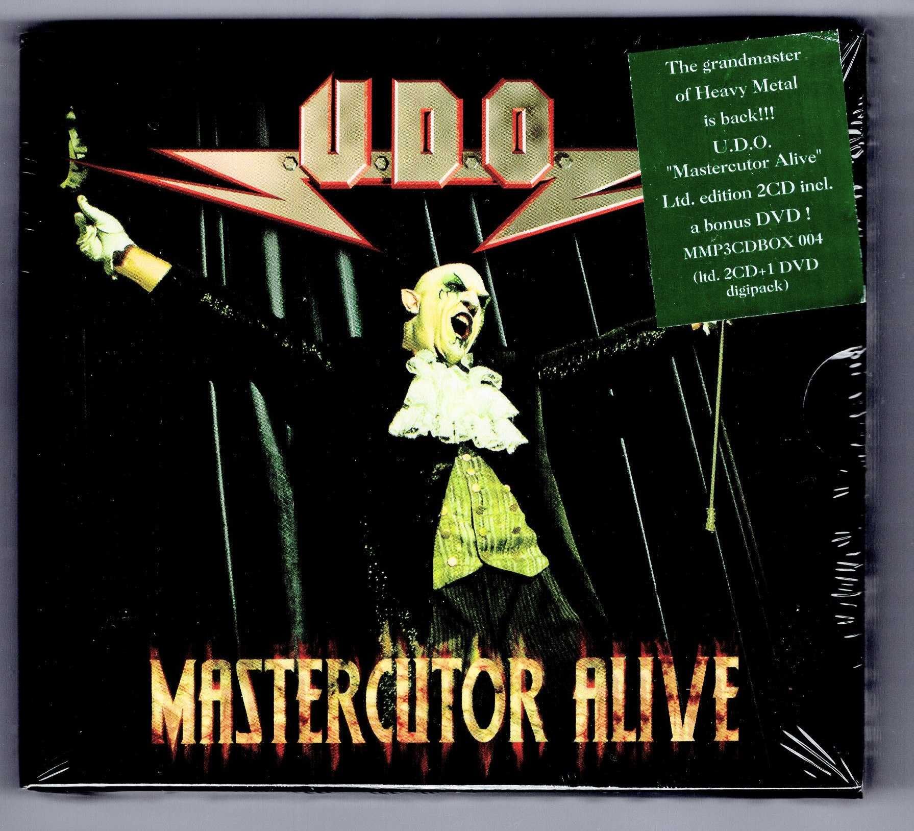 U.D.O. - Mastercutor Alive (2xCD + DVD)