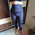 Legginsy marszczone drapowane 36 Zara