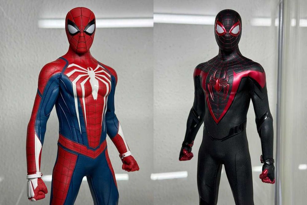 Spider-Man - Peter Parker e Miles Morales - Hot Toys