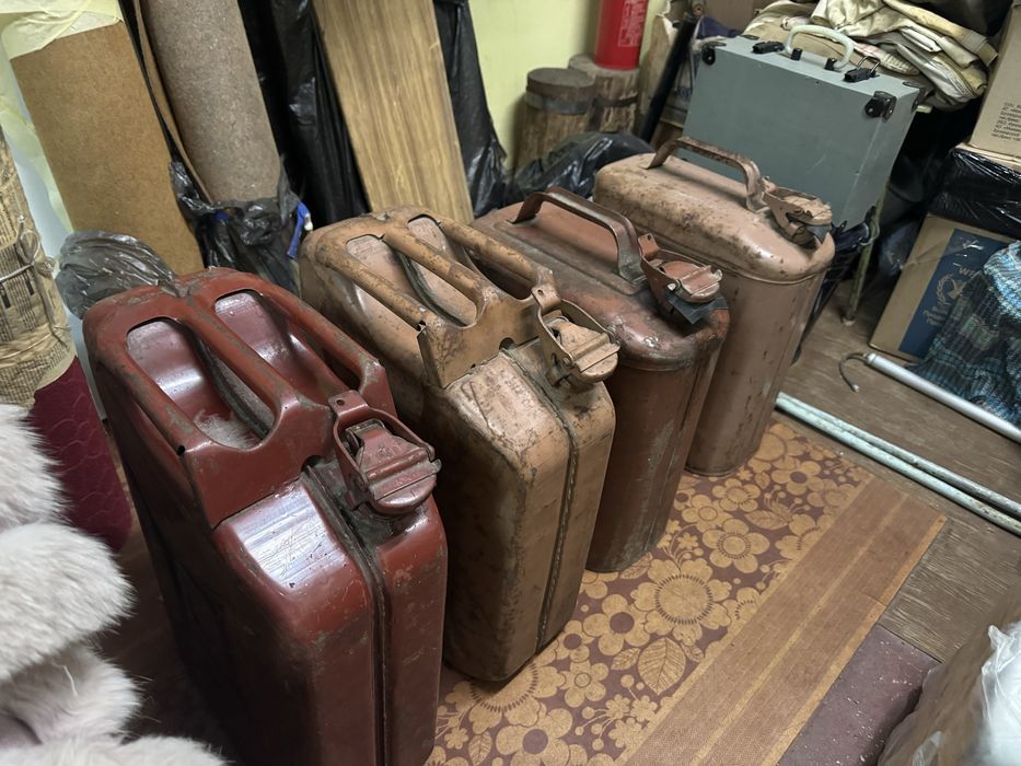 Канистры советского качества металлические, 20л, 10л алюминиевые