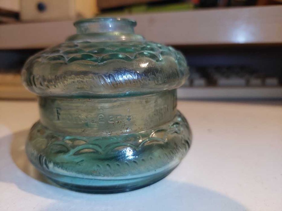 Zbiorniczek szklany do lampy naftowej Ditmar.