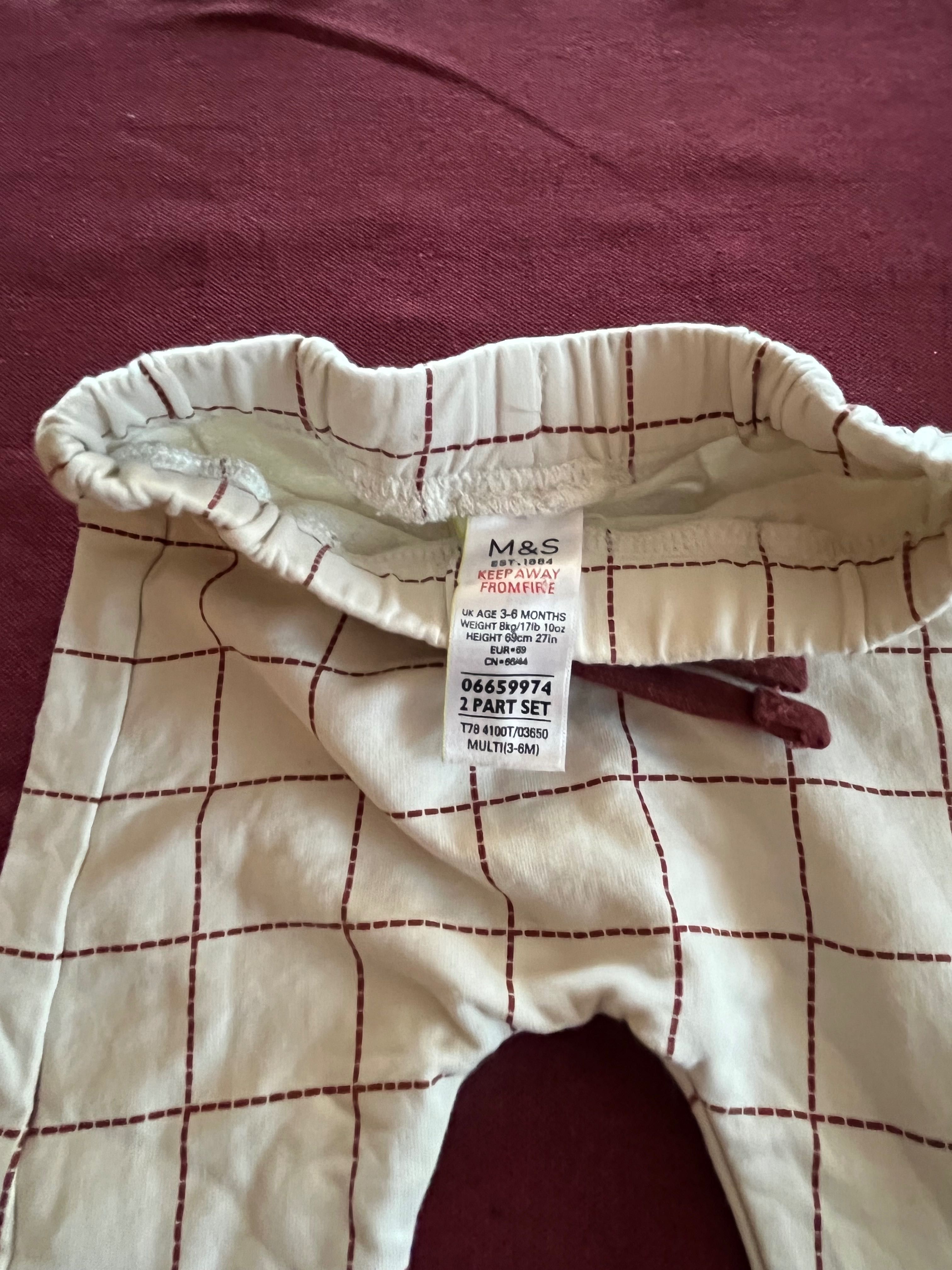 Spodnie niemowlęce firmy M&S