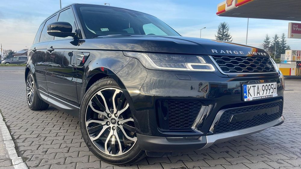 Land Rover Range Rover Sport ŚLICZNY, BEZWYPADKOWY, Hybryda PLUG IN, Serwisowany, Full Opcja!!