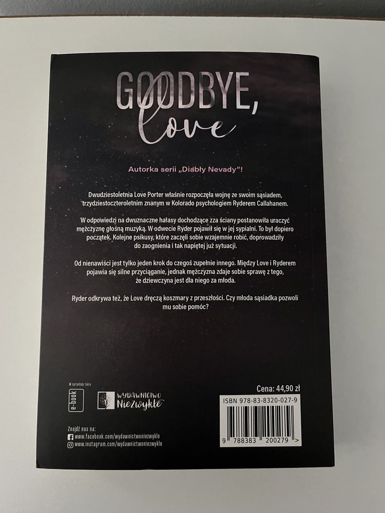 Książka Goodbye Love