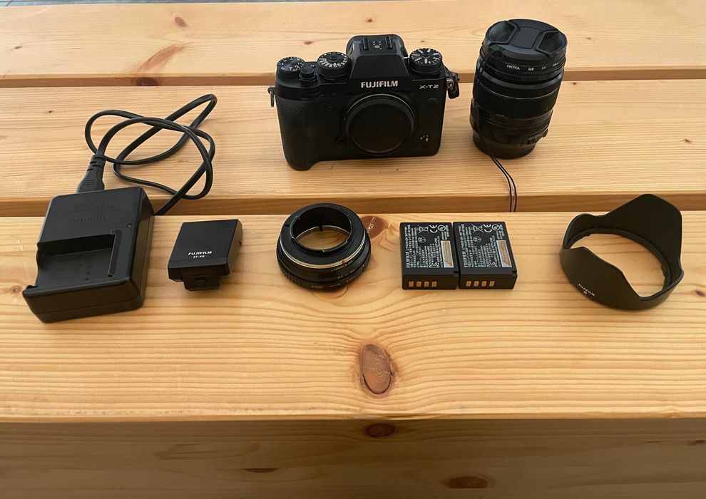 Câmera Fotográfica Fuji x-t2 com extras