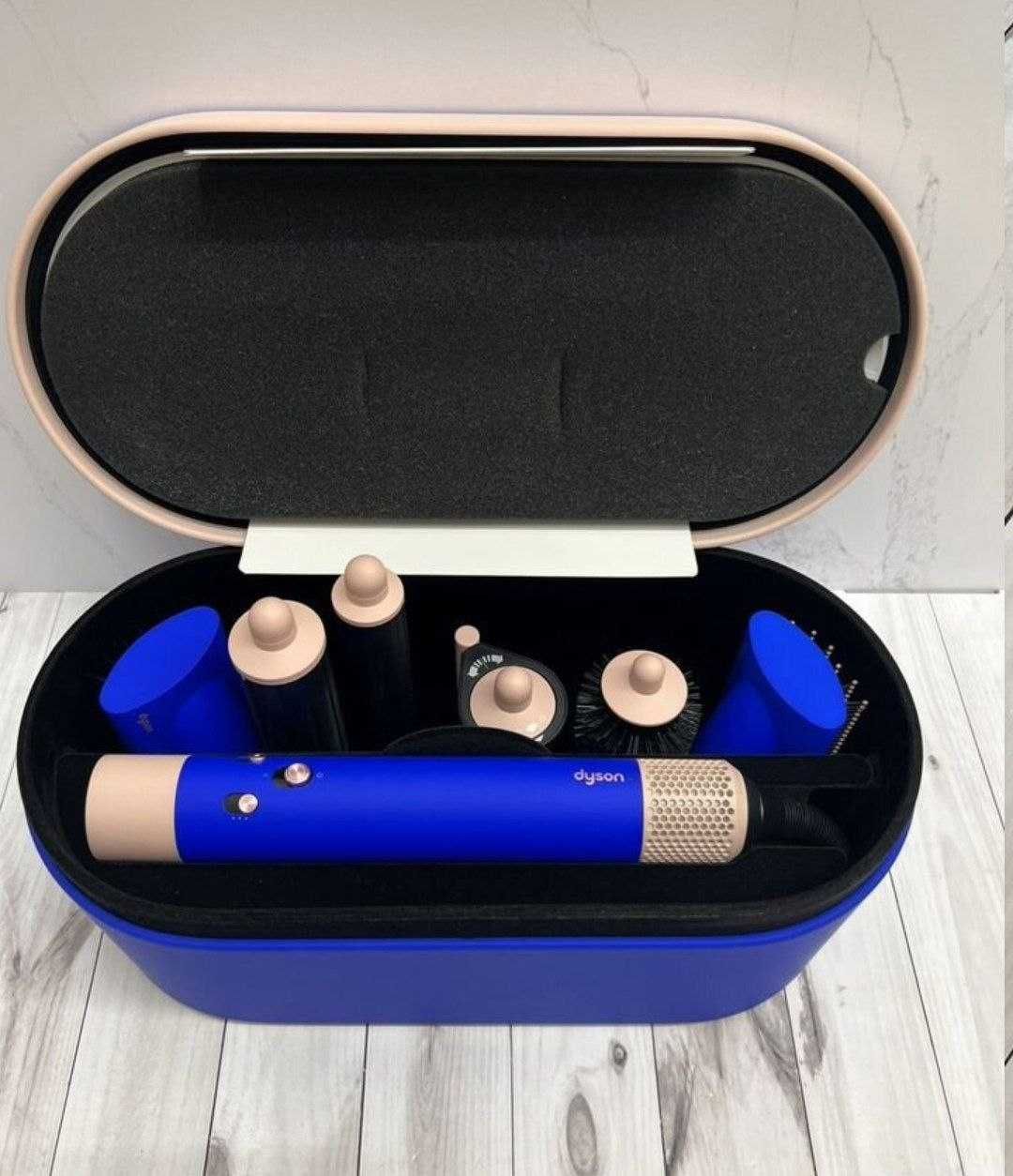 Стайлер Dyson HS05 Airwrap Complete Long Blue/Blush Gift Edition