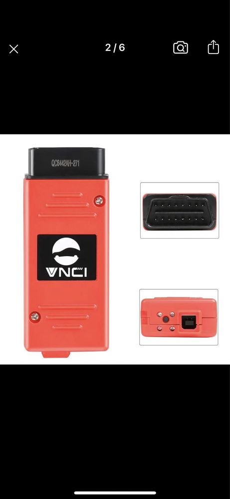 Авто сканер Адаптер VNCI 6154A VAG (CAN FD/DolP) ODIS 23 WI-FI В