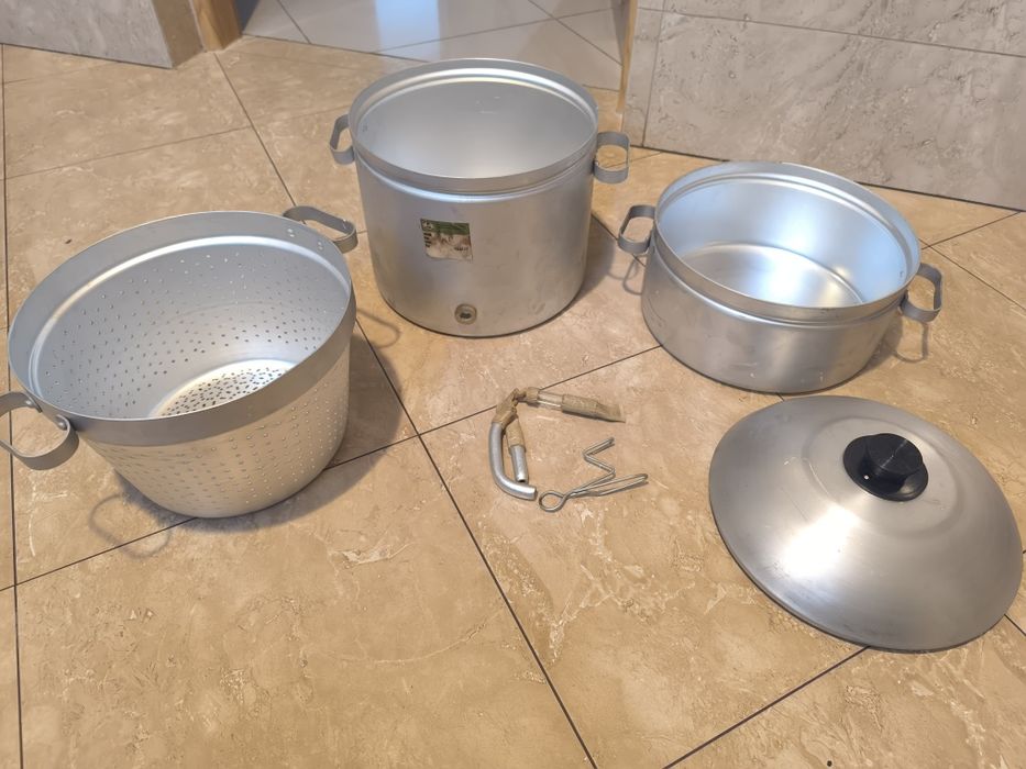 Sokownik parowy aluminiowy