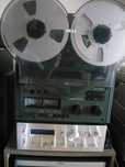 AKAI GX636 czarny z pokrywa pleksi plus Pioneer SA7800