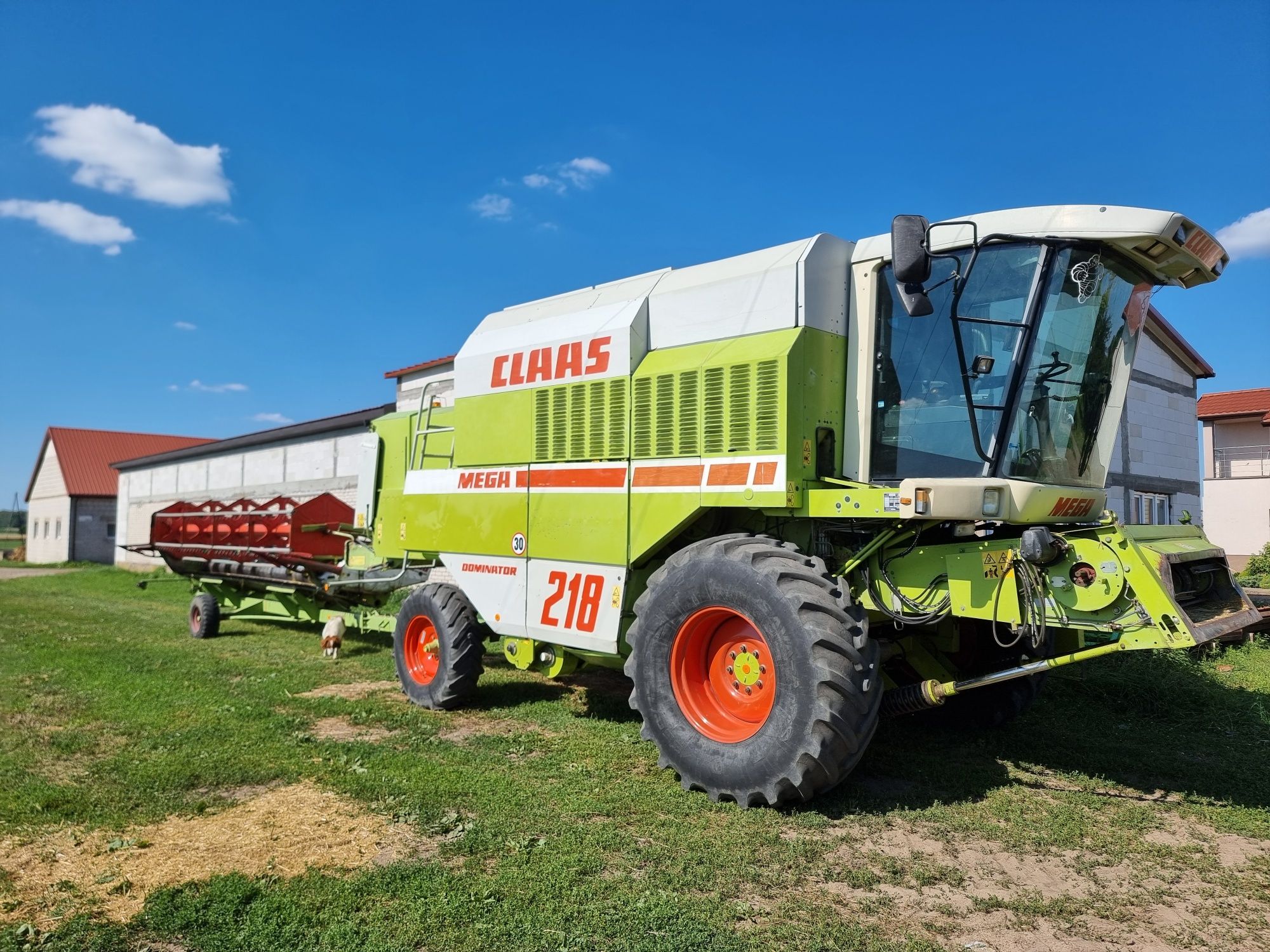 Sprzedam kombajn Claas mega 218