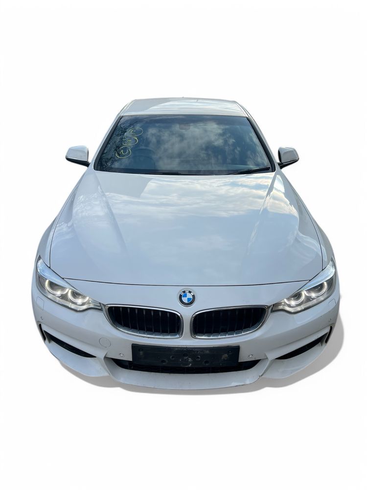 Kompletny przod Mpakiet BMW f32 f33 f36 zderzak maska alpinweiss 3 B47