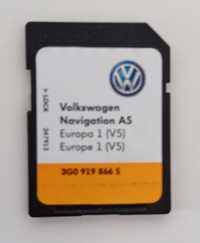 Nawigacja Volkswagen karta SD V5 3GO 919 866 S