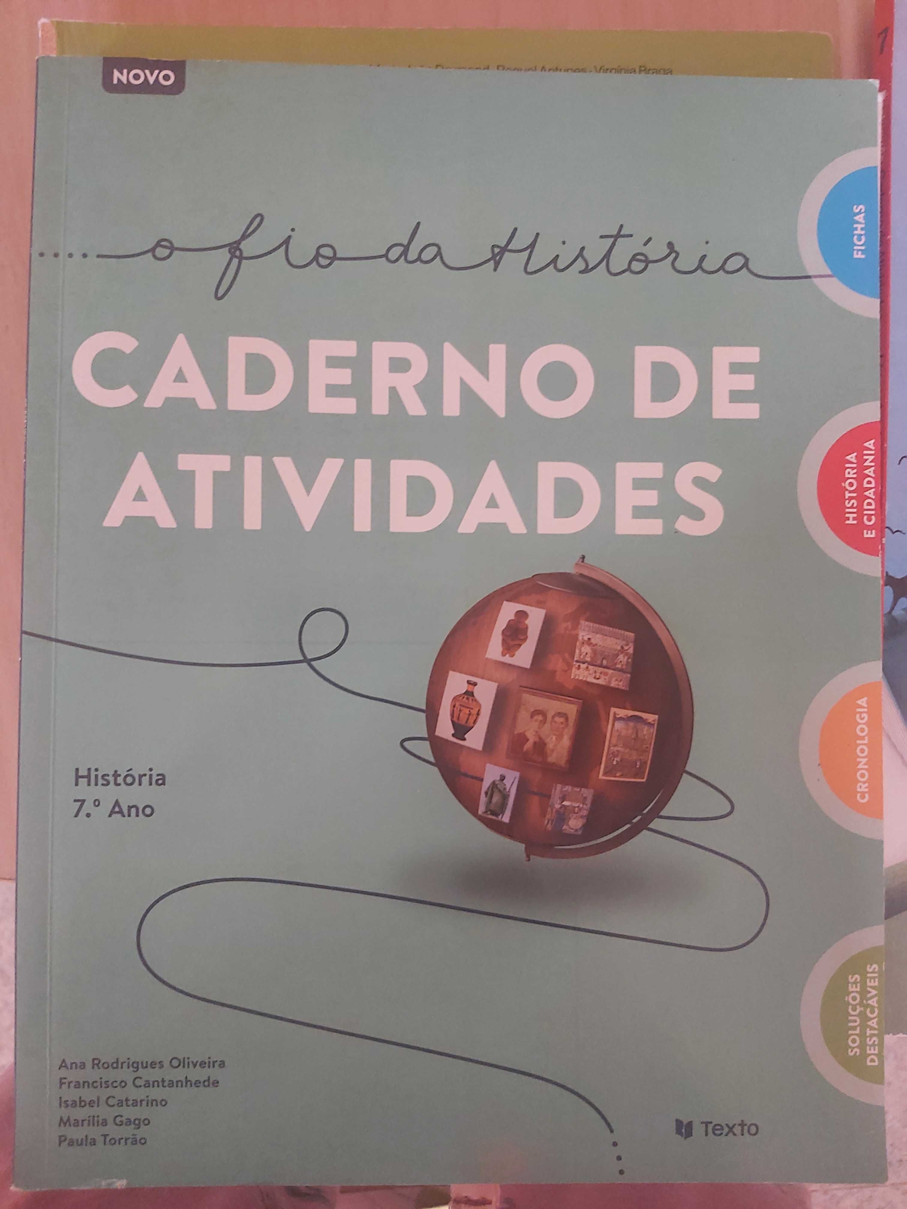 Oportunidade única! Livros Escolares de Atividades para 7⁰ ano