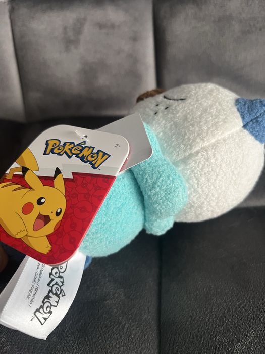 Oshawott spiacy 12 cm pokemon maskotka pluszak miś nowy oryginalny