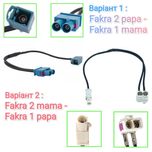 Переходник Fakra 2 на Fakra для Audi VW Skoda BMW Ford Mercedes Opel