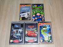 Gry PSP Ben 10 Need for Speed Shift, Disney Pixar, Star Wars, Lemmings