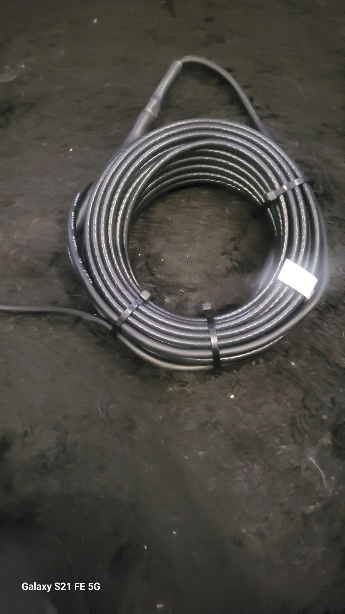 Kabel grzewczy zewnętrzny 15 m.