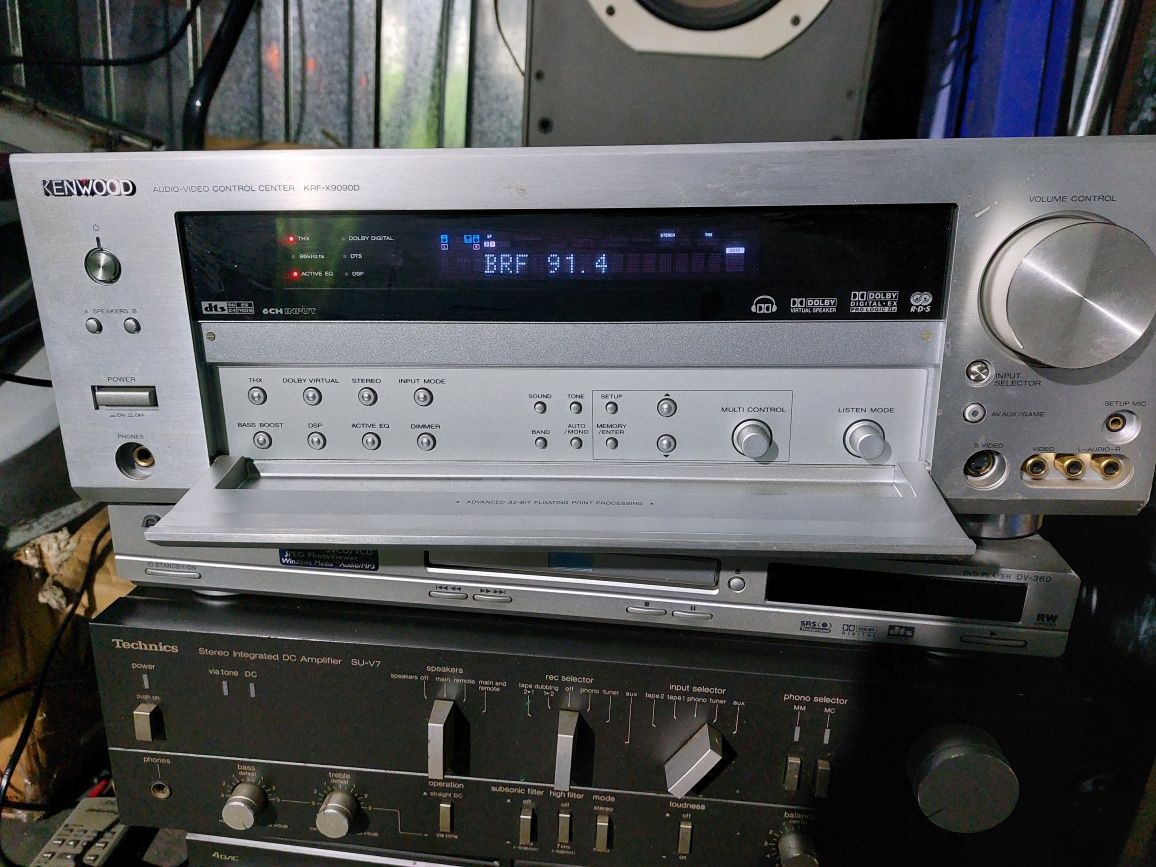 Amplituner Kenwood KRF-x9090D mocna i unikalny model