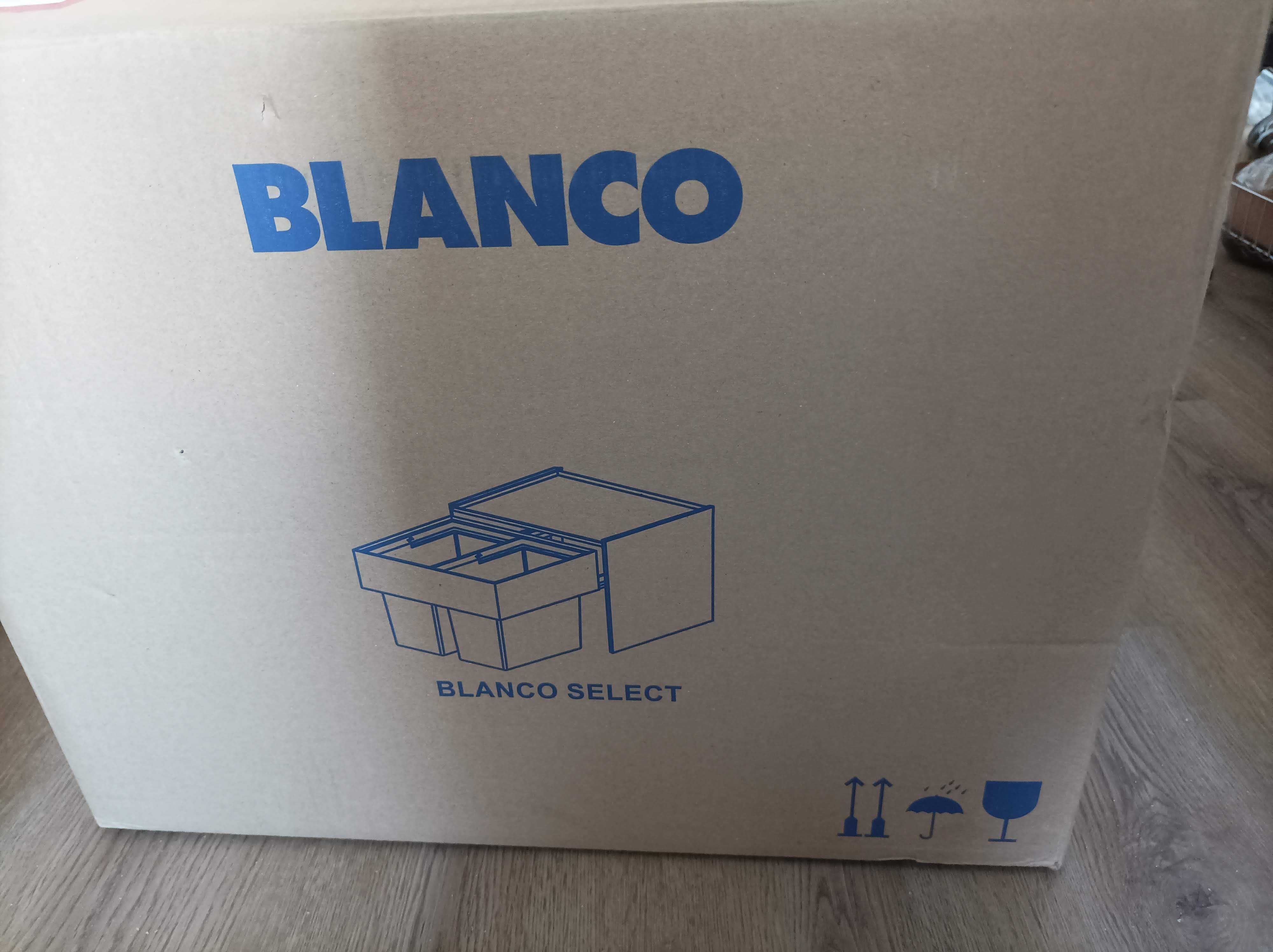 Nowy sortownik odpadów Blanco Select II 50-3 zestaw koszy 526202