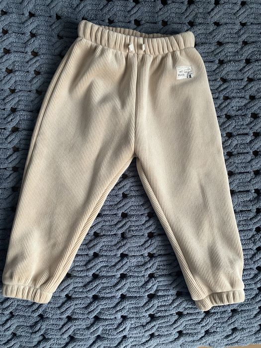 Вельветові штани zara, 98 см, 2-3 роки, теплі штани, зимові штани