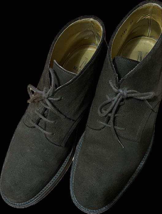 Botas botins calçado de homem em pele tamanho 42