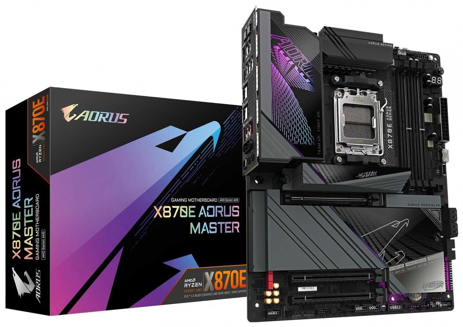 Материнська плата Gigabyte X870E AORUS Master (sAM5, AMD X870E)