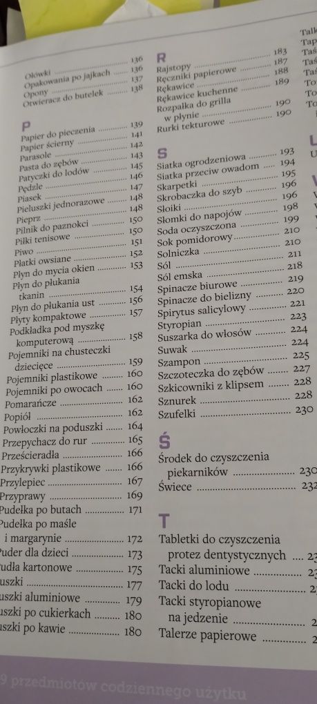 Użyj tego co już masz DIY Eco zero waste sprzątanie porządek dom