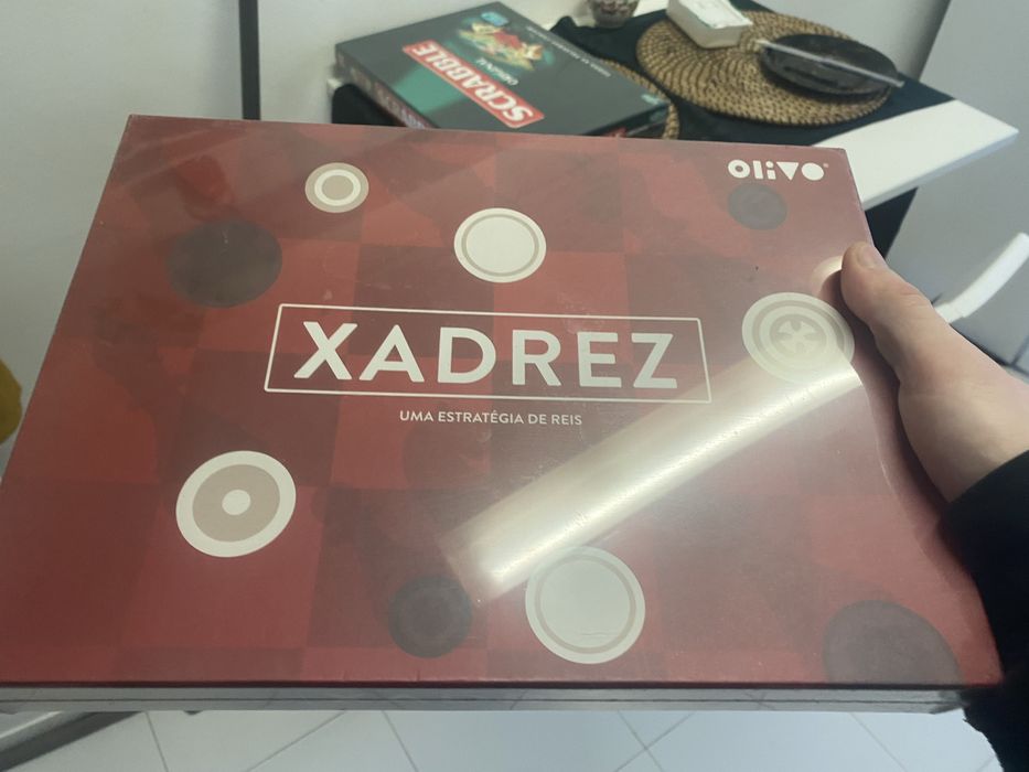 Jogo xadrez selado na caixa novo