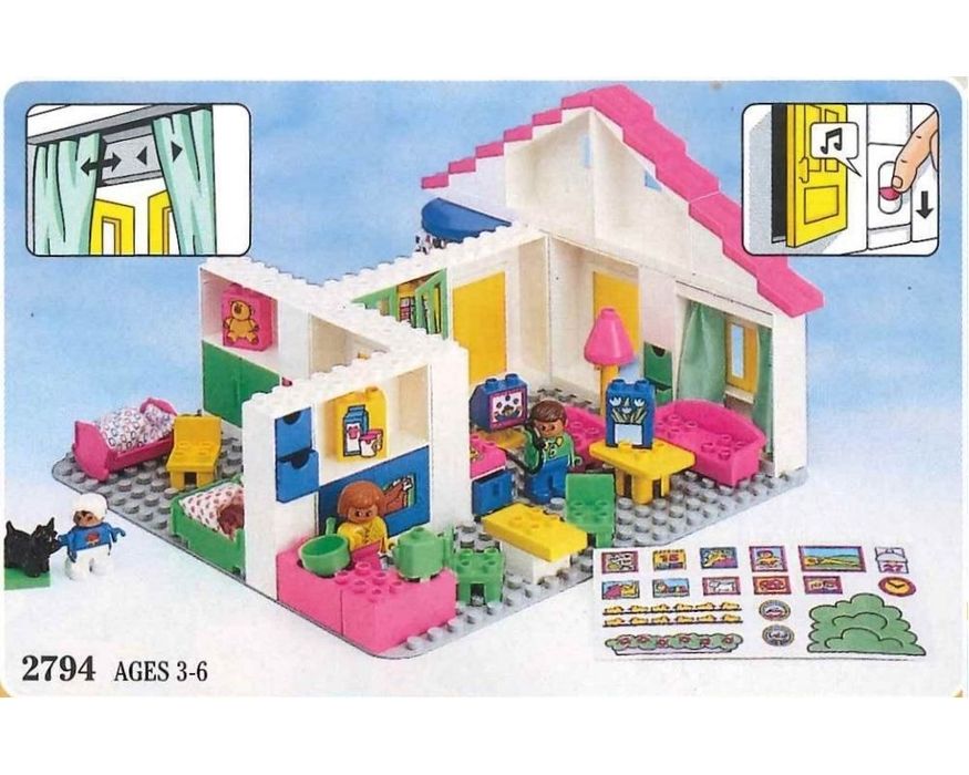 Ledo Duplo 2794 My House Мій будинок, дом, вінтаж, оригінал