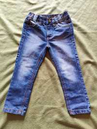 Spodnie jeansowe, jeansy dla chłopca 92