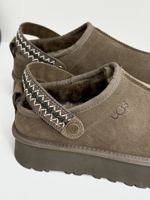 Угі зимові жіночі взуття UGG Tazz Platform Hickory угі таз горіх