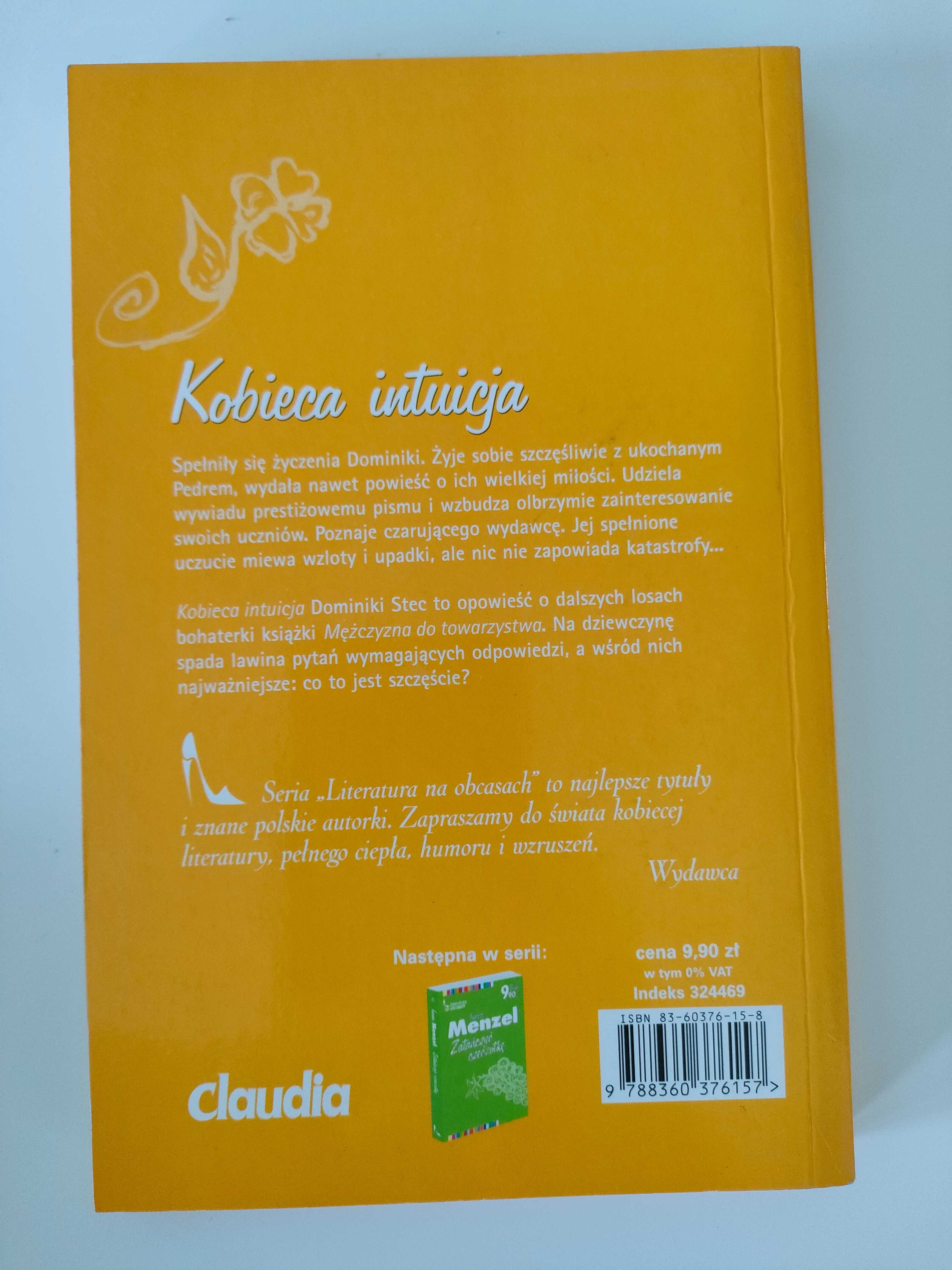 Książka "Kobieca intuicja" Dominika Stec