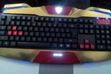 klawiatura odporna na zalanie     IRON MAN  (Marvel)    (e-blue)