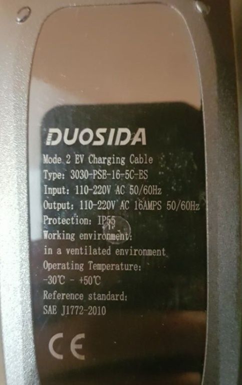 New Зарядное устройство для электромобилей Duosida J1772