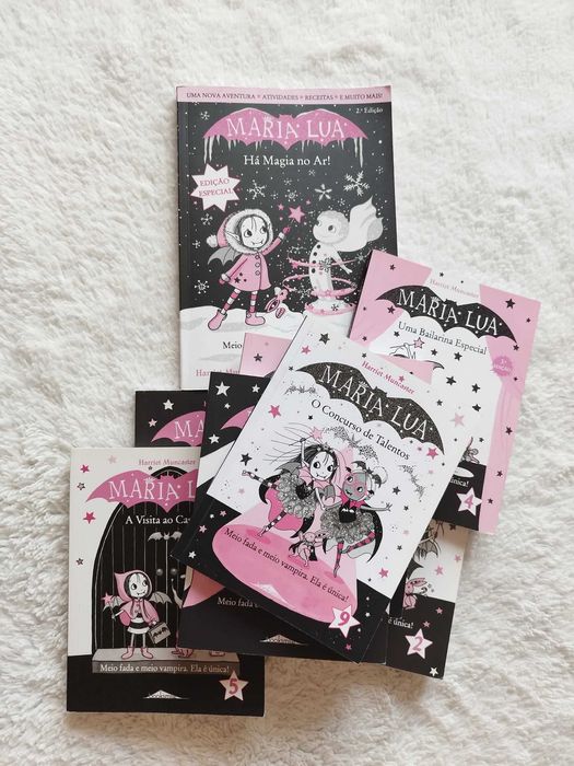 Livros juvenis Maria Lua