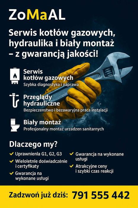 Serwis Kotłów Gazowych i Usługi Złotej Rączki