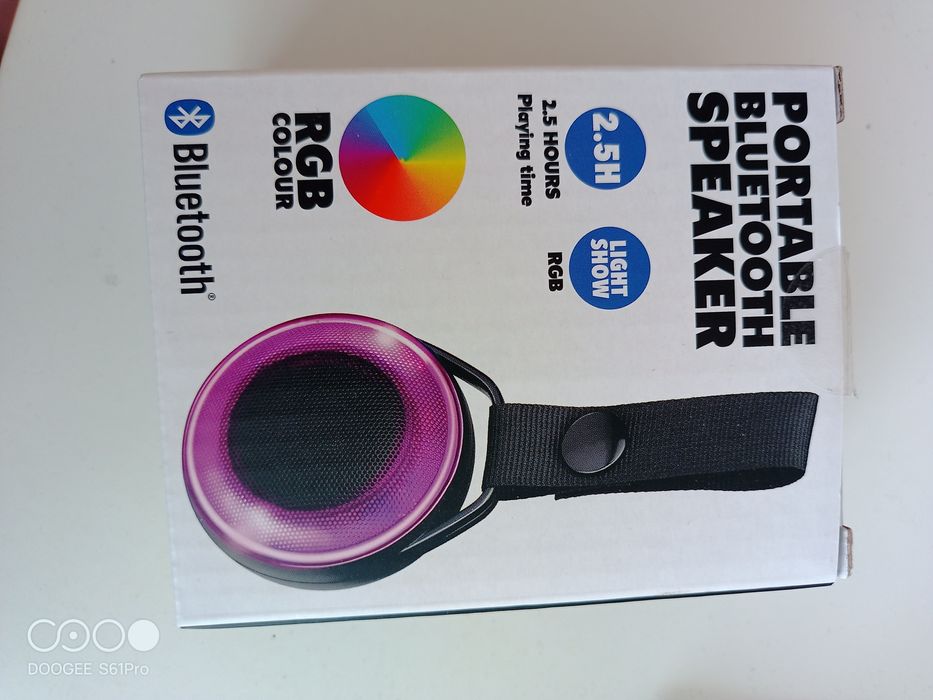 Głośnik Bluetooth LED