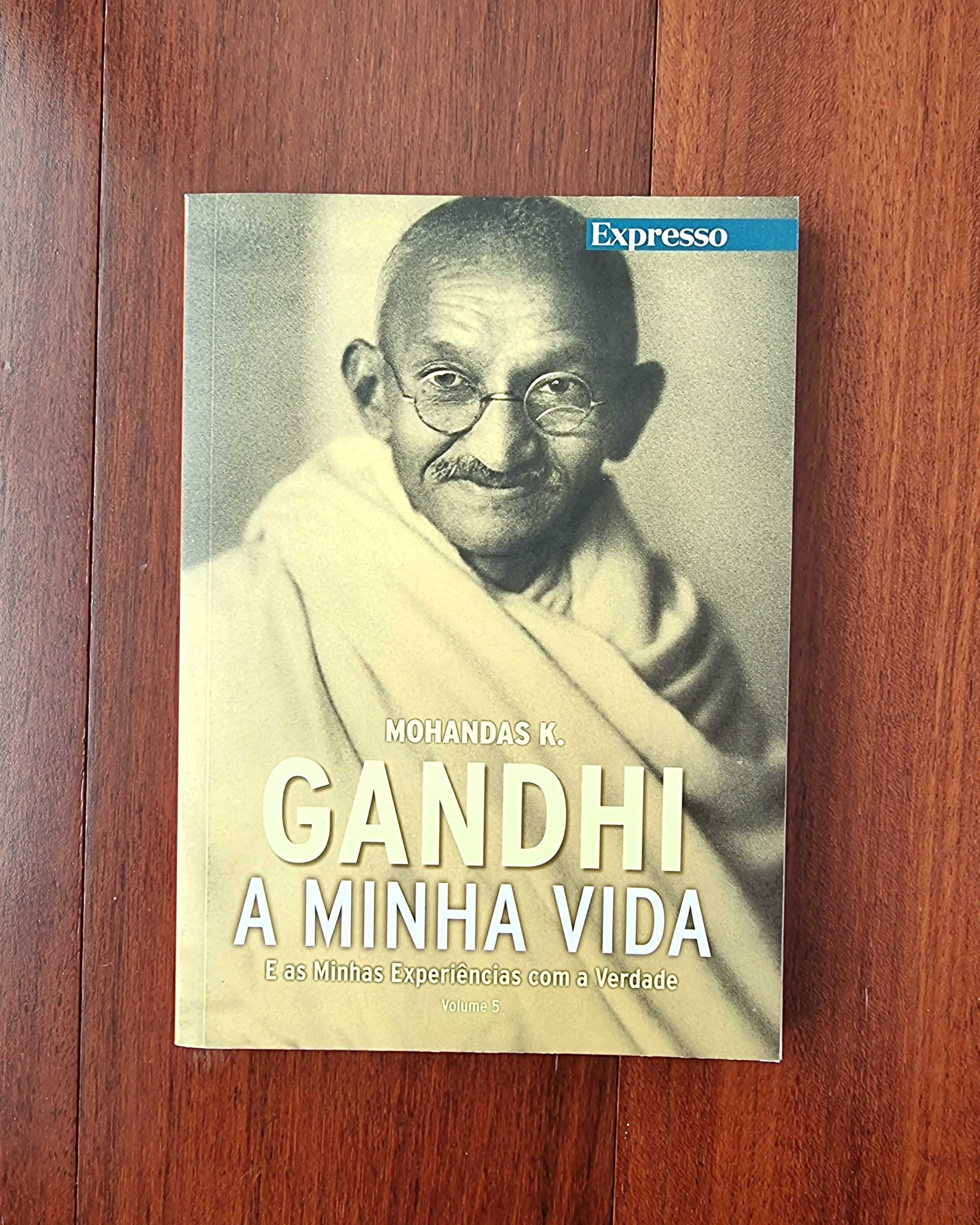 Livro "A Minha Vida e as Minhas Experiências com a Verdade V5", Gandhi